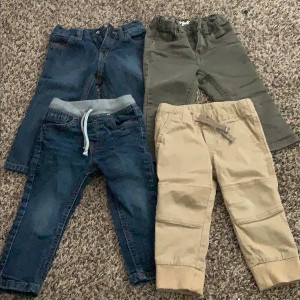 Bundle of  4 pants 18 months